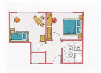 Family Apartment (2 Adults + 2 Children)