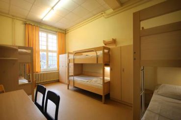 Bed in Female Dormitory Room