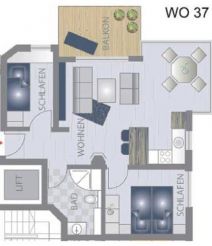 Two-Bedroom Apartment